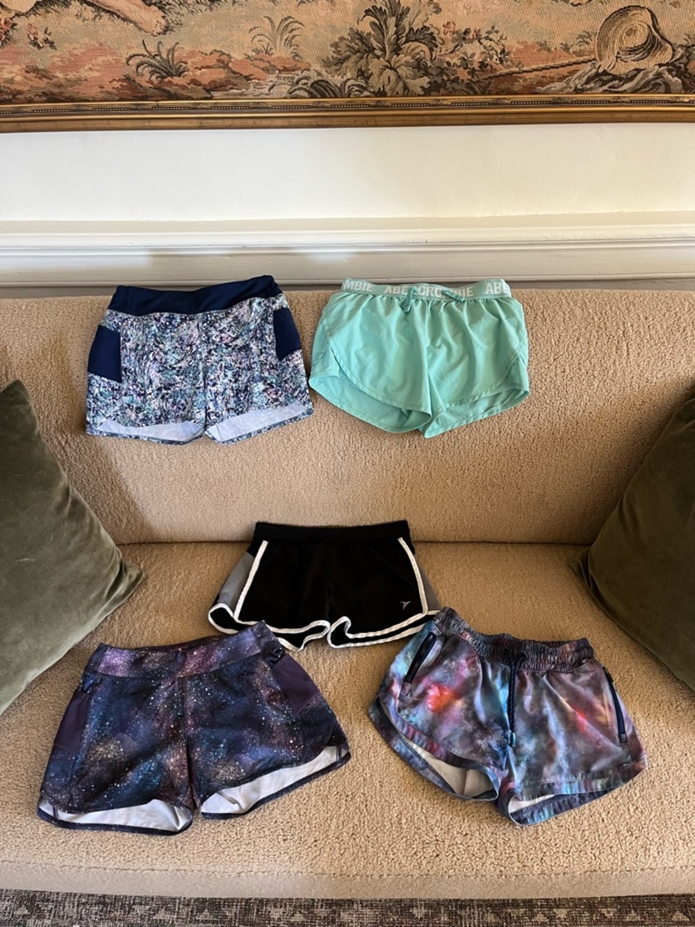 Girls athletic shorts bundle